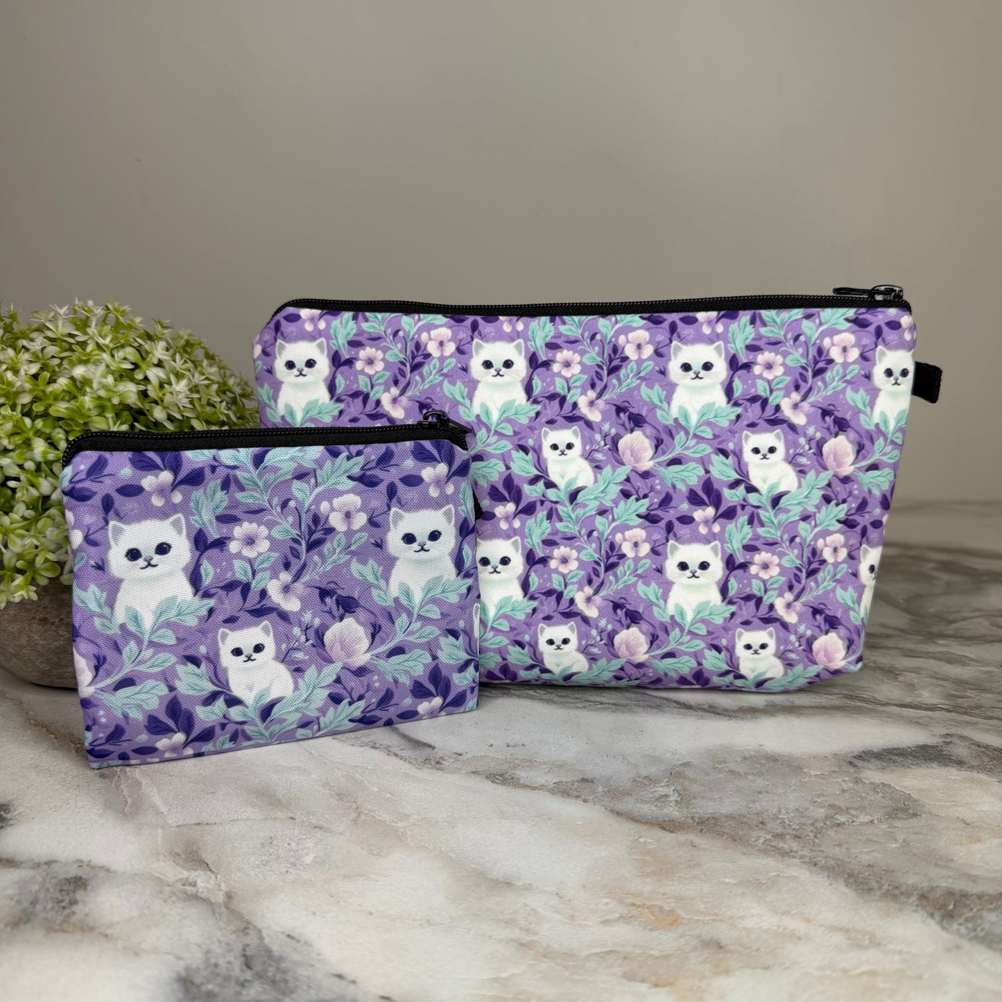 Bundled Set - Cat Purple Turquoise