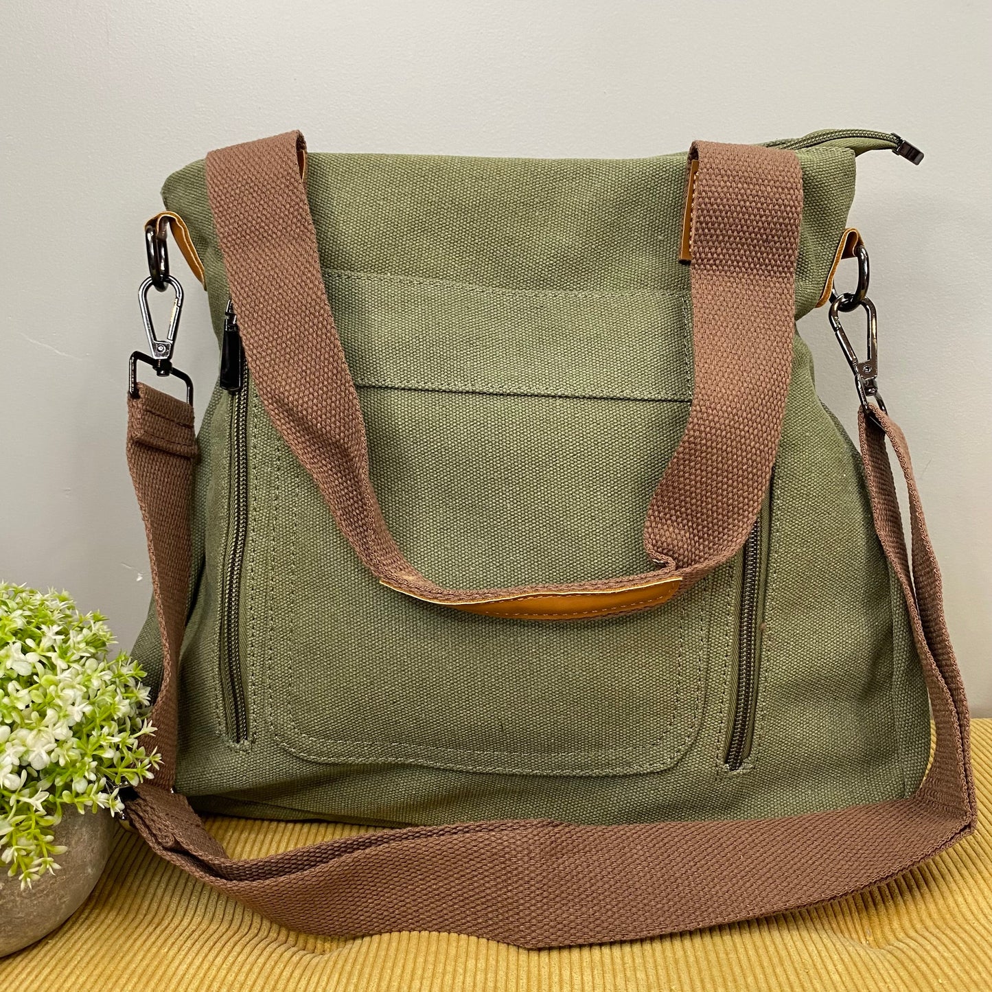 Caitlin - Canvas Satchel - PREORDER