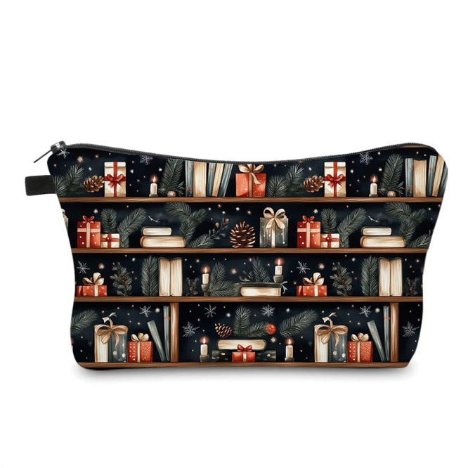 Pouch - Christmas Gift Book Shelf - PREORDER