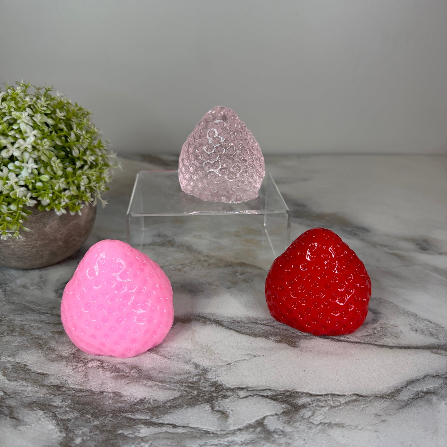 Squishy Toy - Strawberry, Large