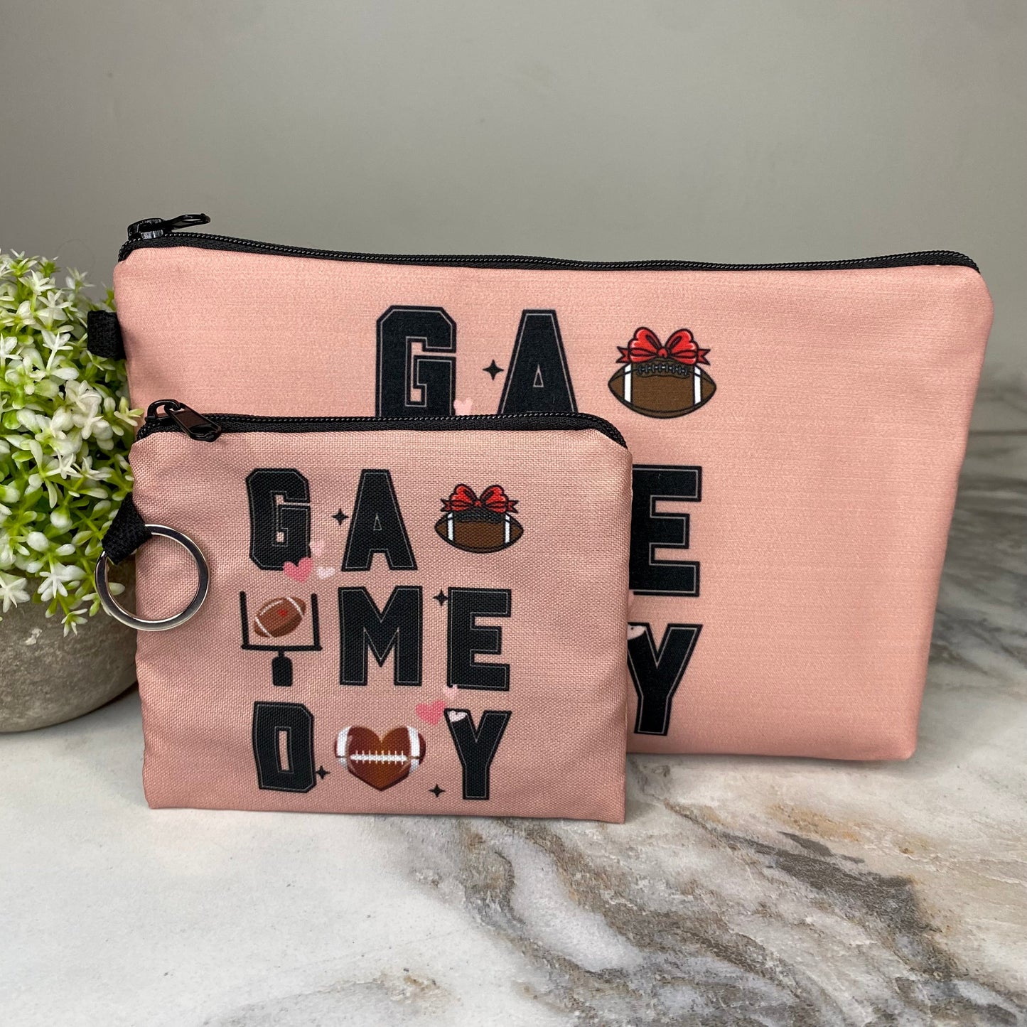 Pouch & Mini Pouch Bundled Set - Football Game Day