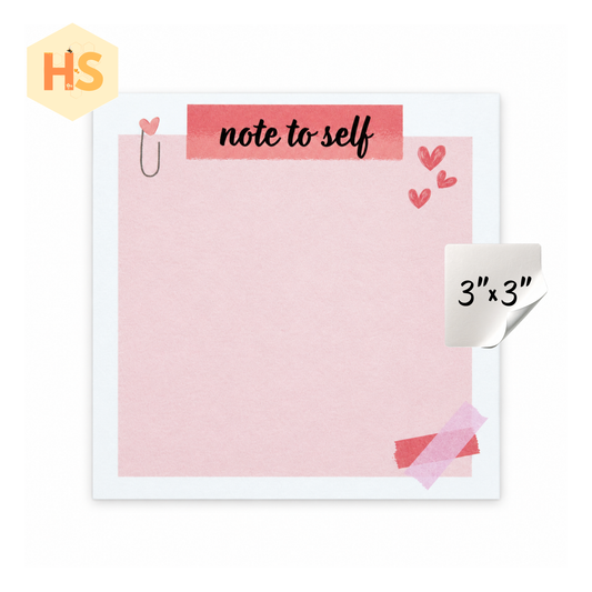 The Sticky Note Collection - Note To Self