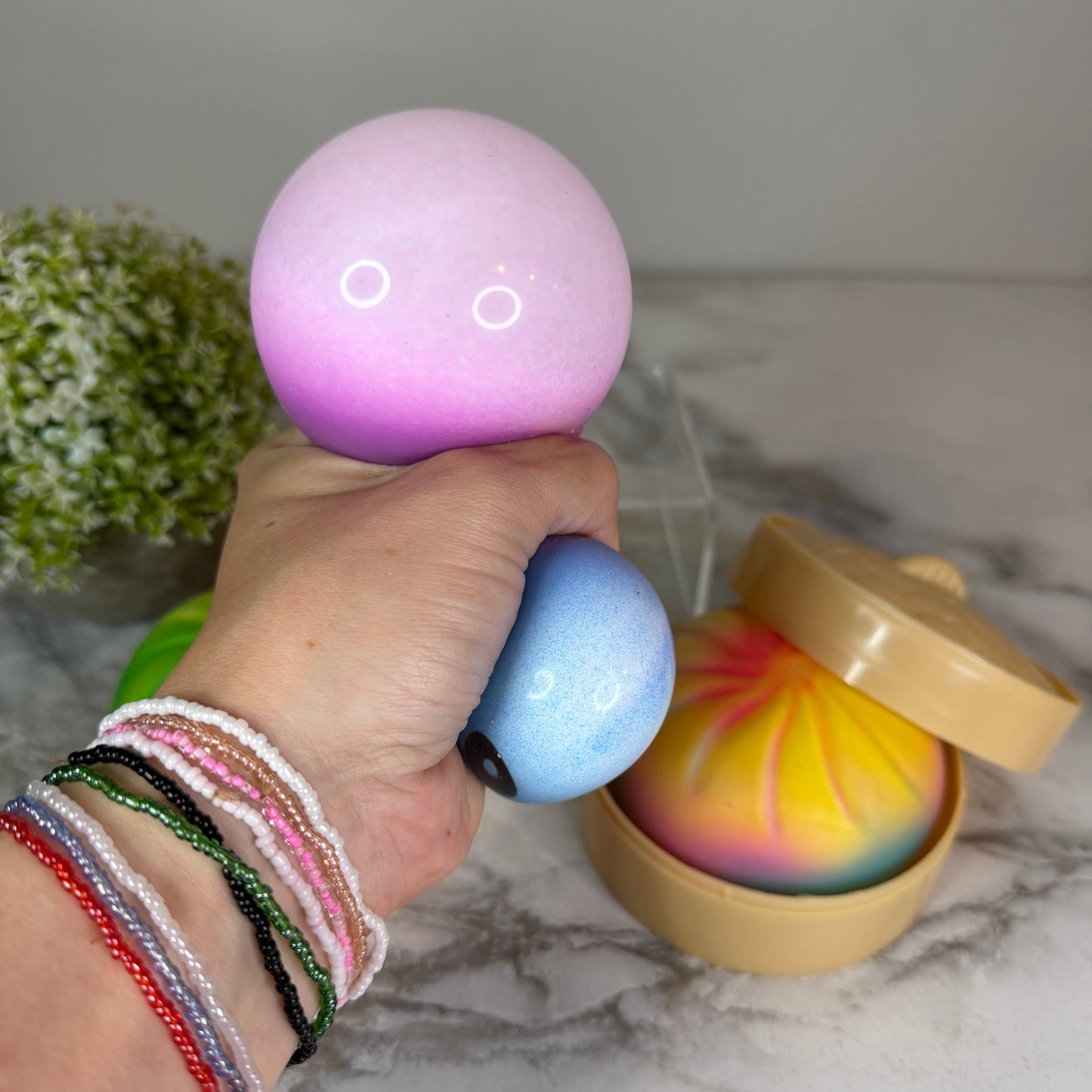 Squishy Toy - Viral Dumpling, Ombré