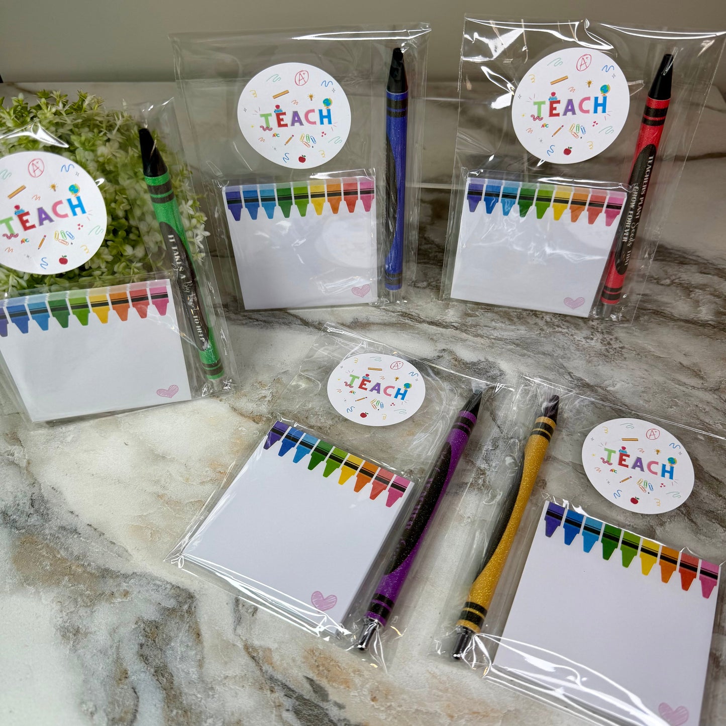 Bundled Set - Crayon Teach Teacher