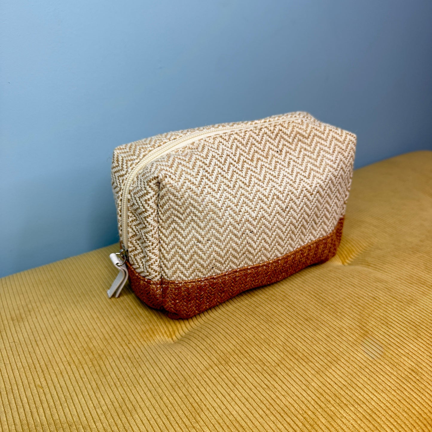Travel Pouch - Chevron Neutrals