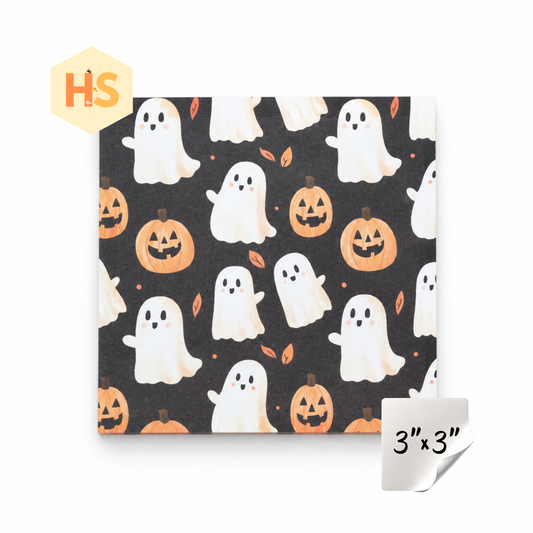 The Sticky Note Collection - Halloween Ghost & Pumpkin