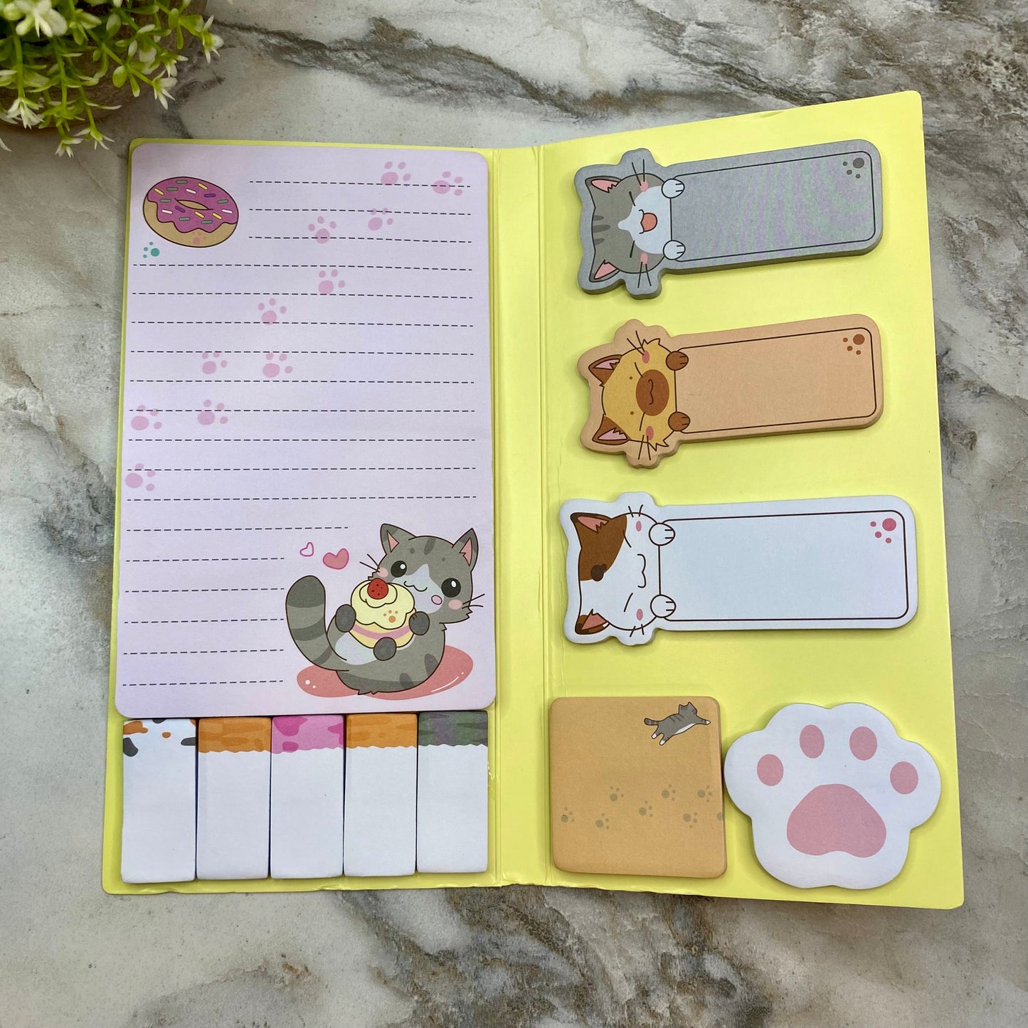 Sticky Note Booklet Set - Meow - PREORDER 6/21-6/24