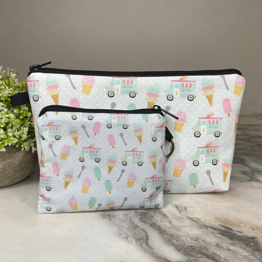 Pouch & Mini Pouch Bundled Set - Ice Cream Truck
