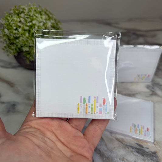 The Sticky Note Collection - Teach Teacher Writing Pen Pencil Utensils