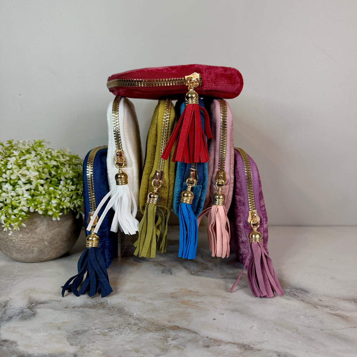Zip Travel Pouch - Jewelry Storage