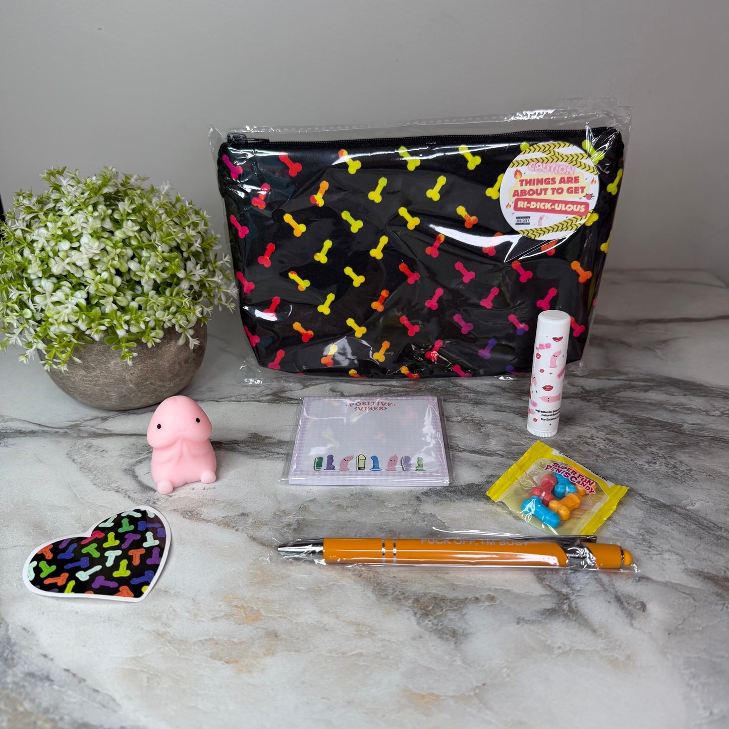 Bundled Set - Adult, Tiny Penis Rainbow #2