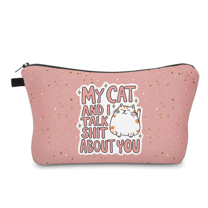 Pouch - Cat, Talk Shit