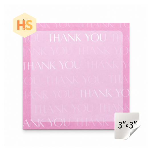 The Sticky Note Collection - Thank You Pink