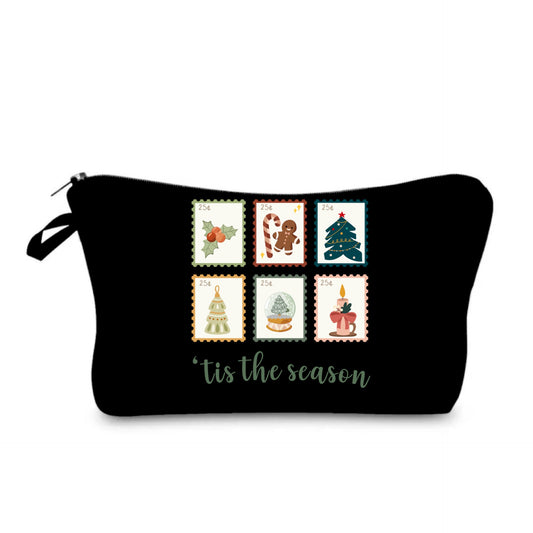 Pouch - Christmas Stamps - PREORDER