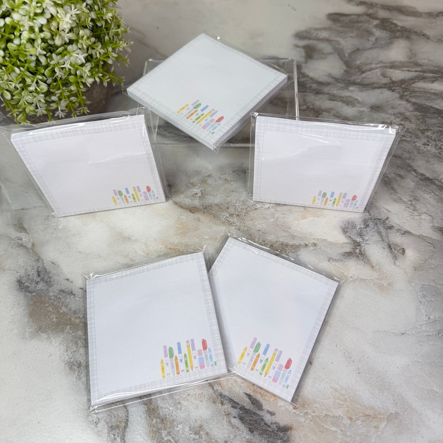 The Sticky Note Collection - Teach Teacher Writing Pen Pencil Utensils