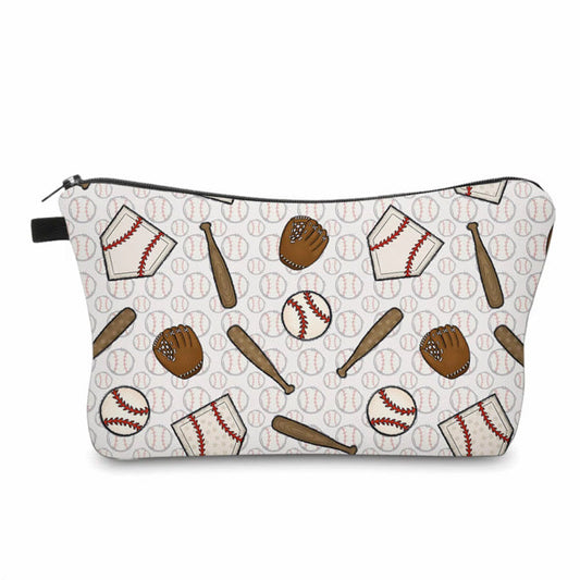 Pouch - Baseball on White