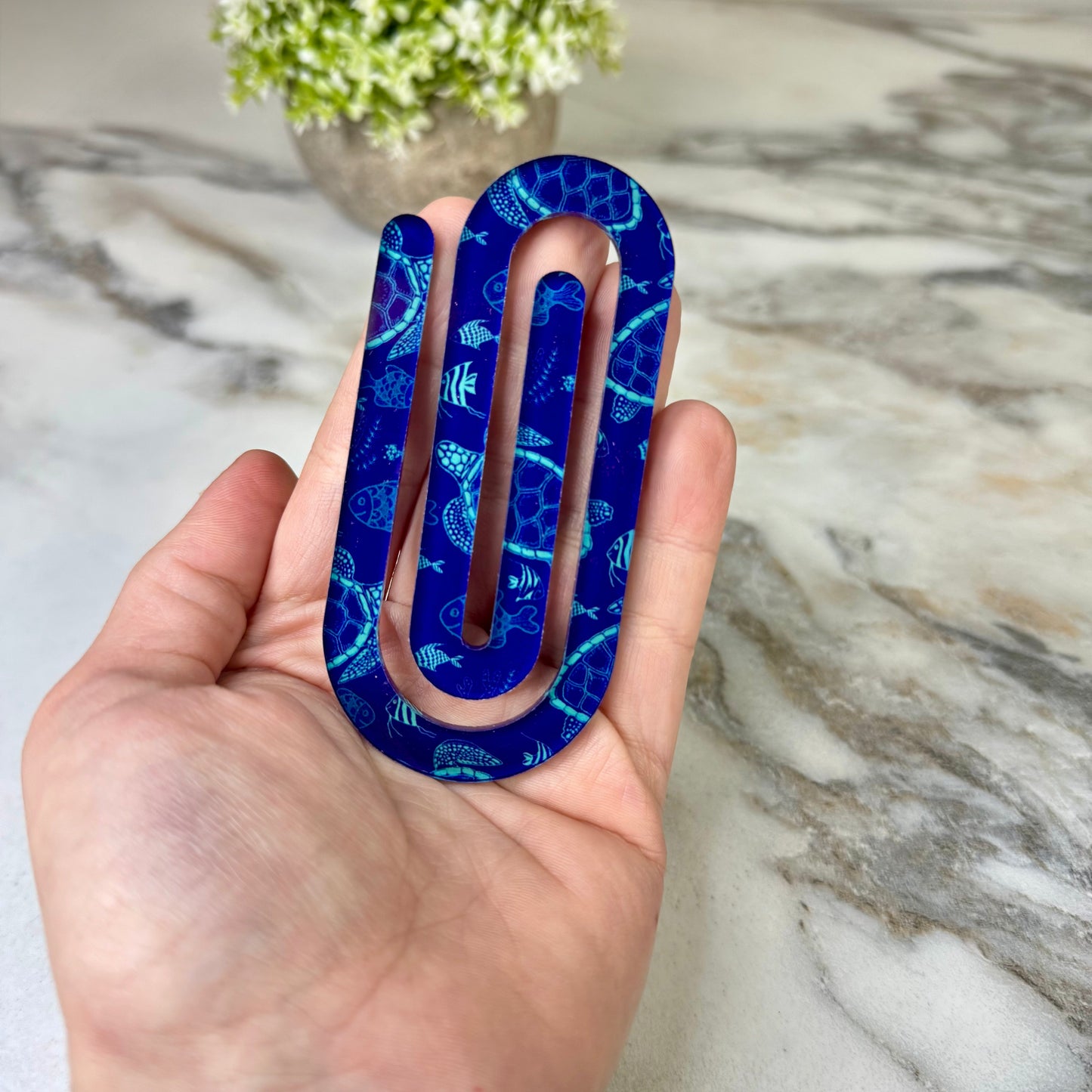 Jumbo Paperclip - Turtle