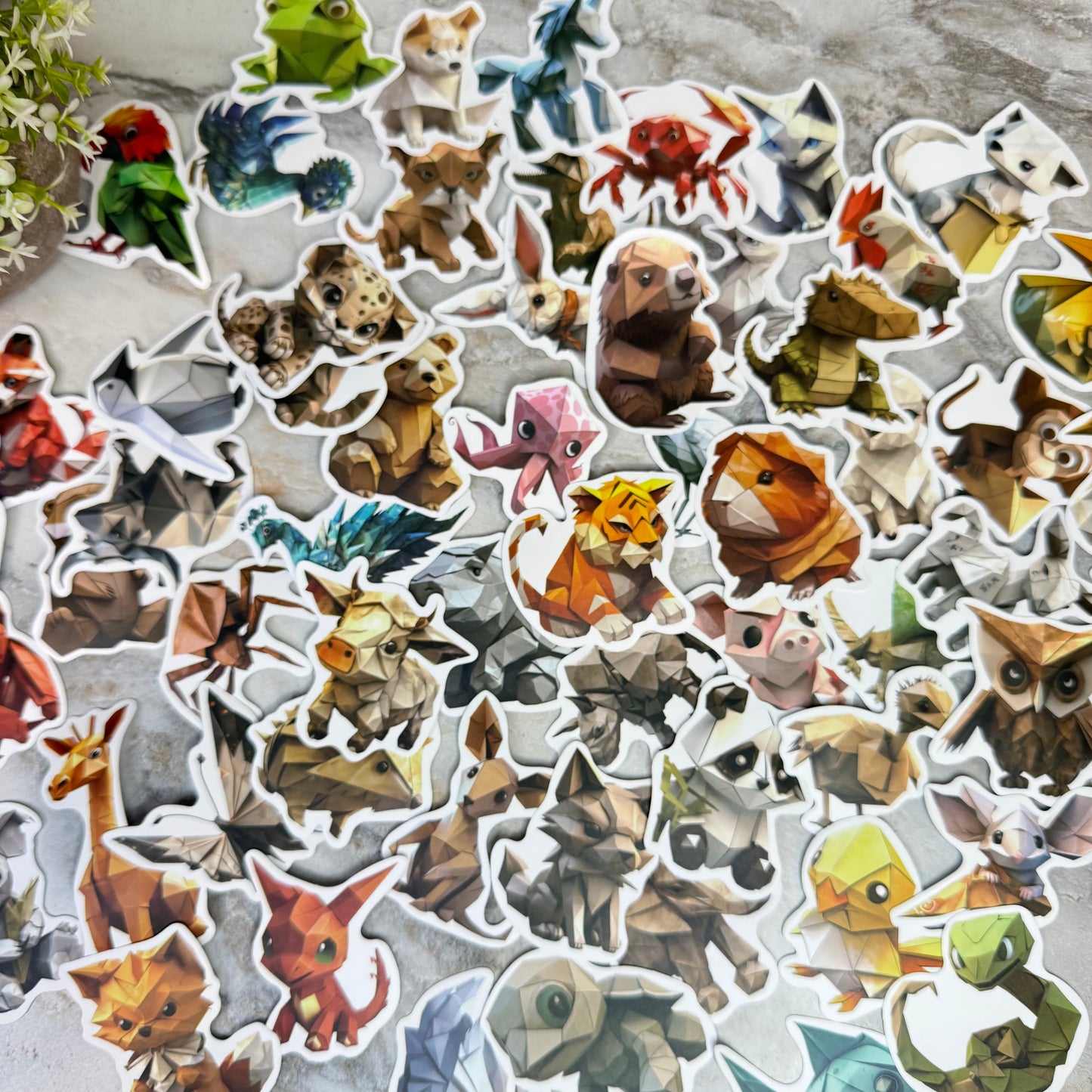 Stickers - Geometric Animals