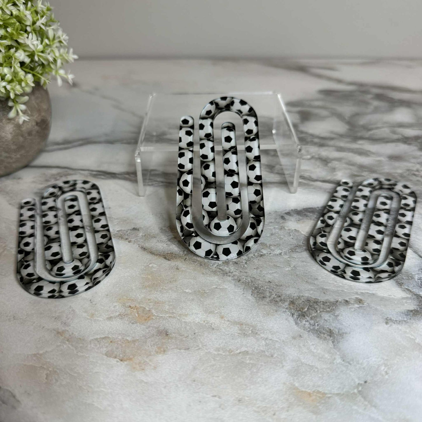 Jumbo Paperclip - Soccer