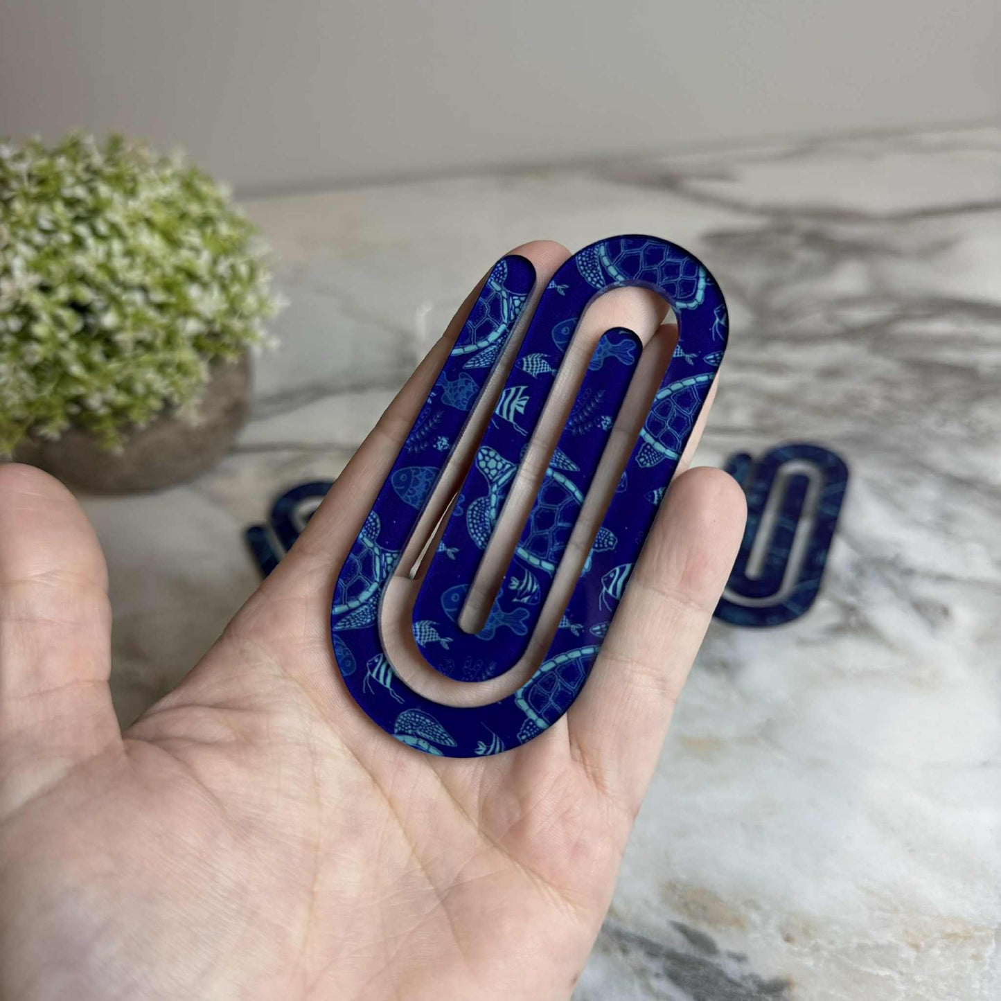 Jumbo Paperclip - Turtle